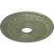 Ekena Millwork Munich Ceiling Medallion (Canopies up to 5 5/8"), 17 1/2"OD x 3 5/8"ID x 1"P, Athenian Green Crackle CM17MUAGC - alternate 4